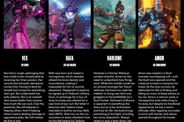 ตัวละครใหม่ใน Borderlands 4 มีใครบ้าง